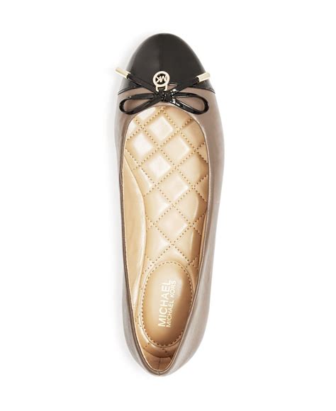 caramel color flats michael kors|Michael Kors flats.